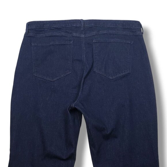 NYDJ Sheri Slim Jeans Womens 20W Lift Tuck High Rise Dark Wash - Picture 5 of 10